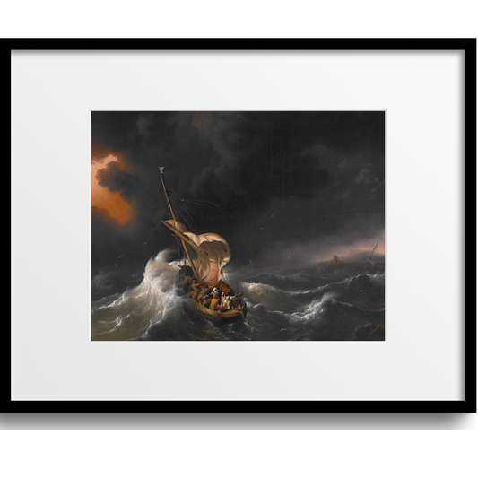 Christ in the Storm of Galilee, Digital Download, Catholic Art Reproduction Print